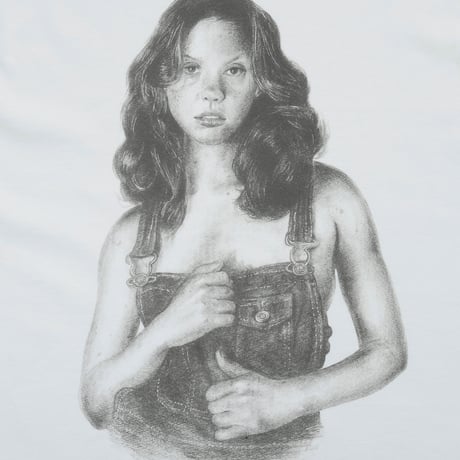 【 stacks bookstore × Moloch 】“Goth” Tee ( WHITE )