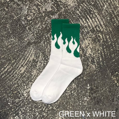 【 TONNY SOCKS 】FLAMES PILE SOCKS ( 全9色 )