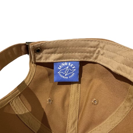 【 OSB × LONG SET 】LSD-084 "OINARI-KUN" COTTON TWILL CAP ( CAMEL )