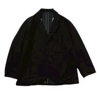 【 IMPRESTORE 】Emmett Brown - Tailored Jacket ( BLACK DENIM VINTAGE WASH )