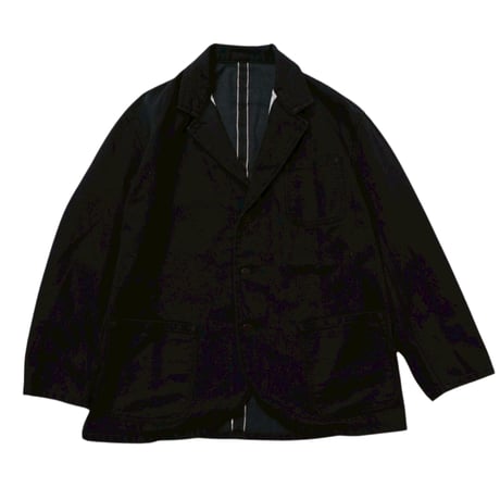 【 IMPRESTORE 】Emmett Brown - Tailored Jacket ( BLACK DENIM VINTAGE WASH )
