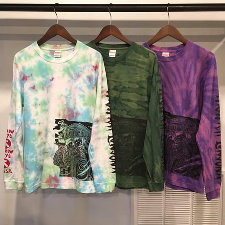 【 THE ARROW BOYS × LONG SET 】LSD-036 "DARK THRONE" L/S T-SHIRT ( MARBLE )