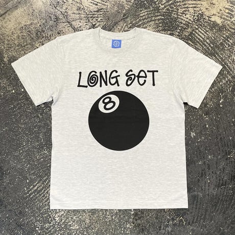 【 LONG SET ORIGINAL 】LSD-134 LONG SET 12th ANNIV. S/S T-SHIRT ( ASH )