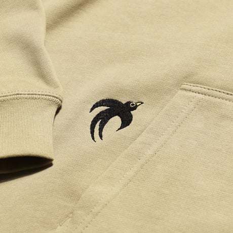 【 SCUMBOY × LONG SET 】LSD-058 "FAMILY" PULLOVER HOODIE ( SAND KHAKI )