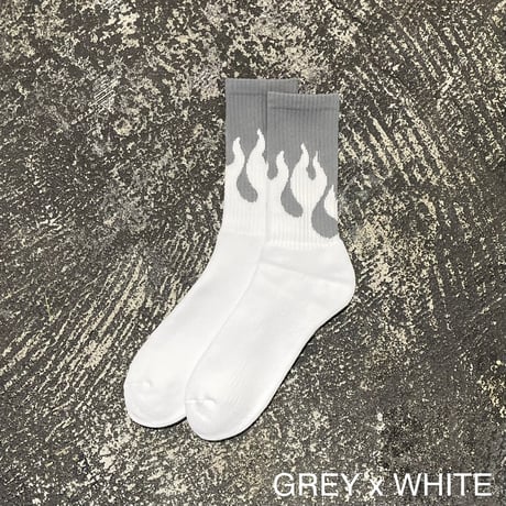 【 TONNY SOCKS 】FLAMES PILE SOCKS ( 全9色 )