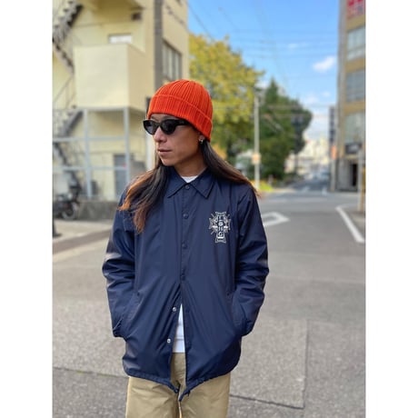 【 LONG SET ORIGINAL 】LSD-138 "DOG TOWN" COACH JACKET ( 全2色 )