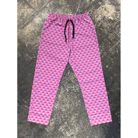 【 LIFE’S A BEACH 】“BAT” PANTS ( PURPLE × RED )
