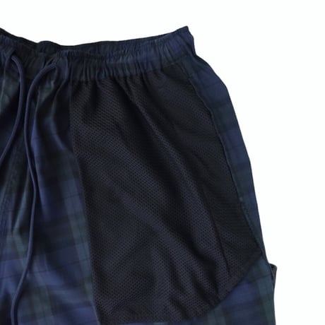 【 Moloch 】Youth Shorts ( NAVY CHECK )