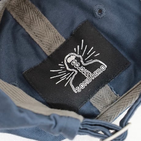 【 GOLDEN SOMBRERO 】JEFFERSON CAP Designed by Yachiyo Katsuyama ( SMOKY BLUE )