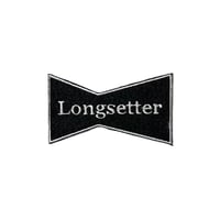【 LONG SET ORIGINAL 】LSD-077 BUNNY’S BOW-TIE FELT PATCH ( BLACK )