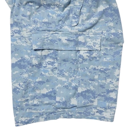【 IMPRESTORE 】Randy - Digital Camo Easy Shorts ( INDIGO BLUE )