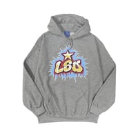 【 LONG SET ORIGINAL 】LSD-069 "DOWN BY LAW" P/O HOODIE ( HEATHER GREY )