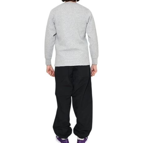【 WALLA WALLA SPORT 】U.S. MADE THERMAL CREW ( HEATHER GREY )