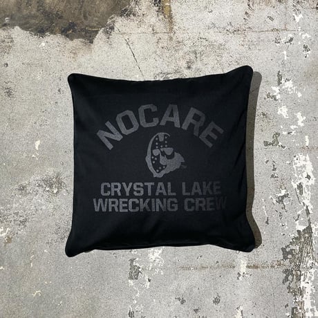 【 LONG SET ORIGINAL 】LSD-097 OFFICIAL BOOTLEG “NO CARE” CUSHION ( BLACK )