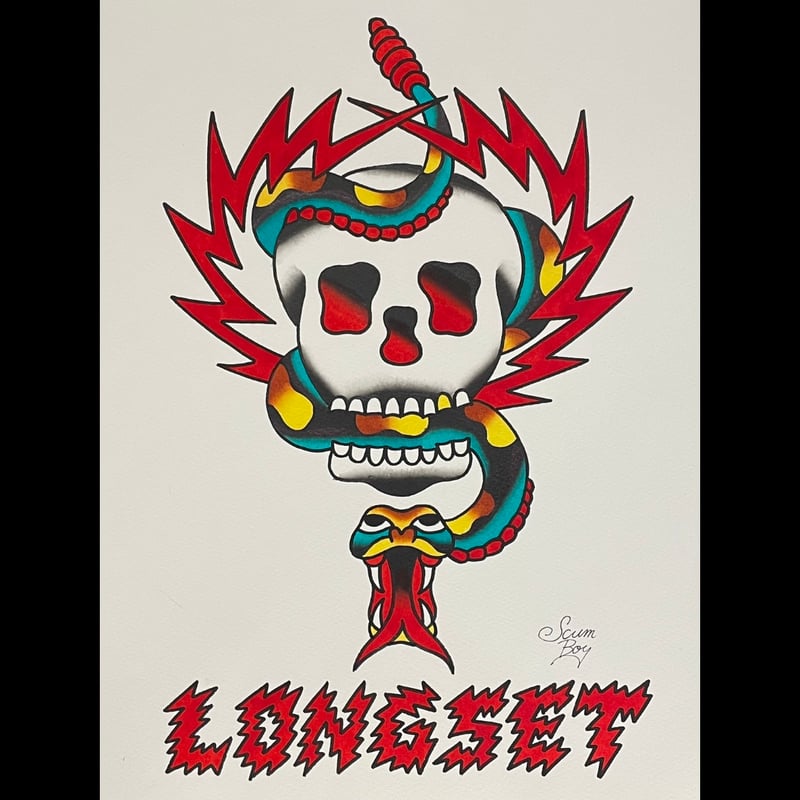 スカムボーイ アート作品 コークヘッドヒップスターズ scumboy LONG SET × SCUMBOY 】LSD-130 