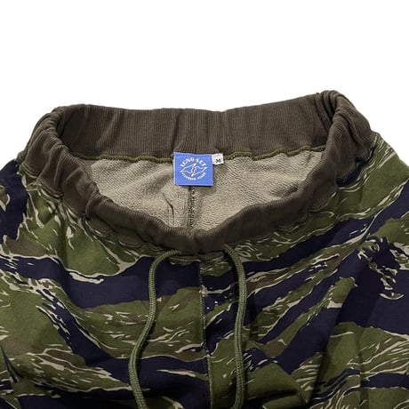 【 LONG SET ORIGINAL 】LSD-082 TIGER STRIPE PILE SWEATSHORT