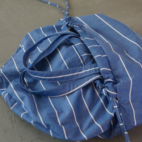 (ORRDER）巾着　BLUE ST