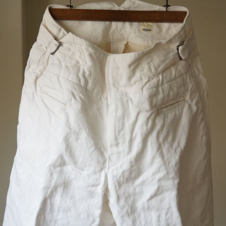 (ORDER)WORK trousers WHITE