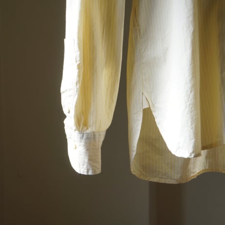(Order)P/O BAND COLLAR SHIRT　yellow st