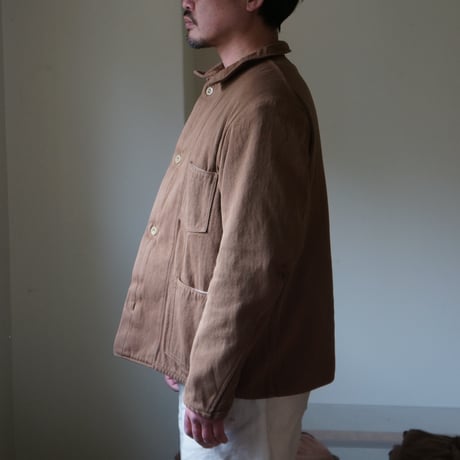 (ORDER)WORK JACKET 本間ヘリンボン