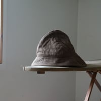 (ORDER) 畑帽　二　本間織布ヘリンボーン