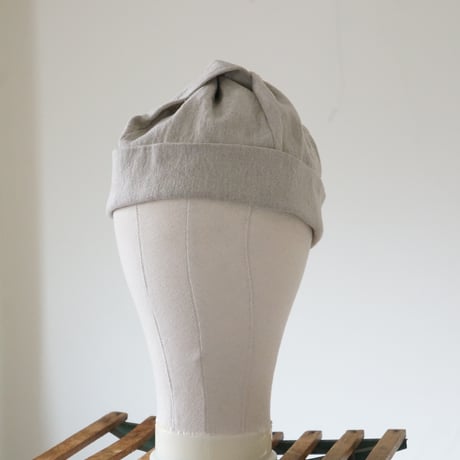(ORDER)TWIST CAP NEW キナリ綿麻　キナリ