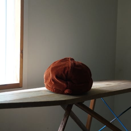 (ORDER)WORK CAP 1ST CORD DARK RED