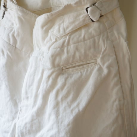 (ORDER)WORK trousers WHITE