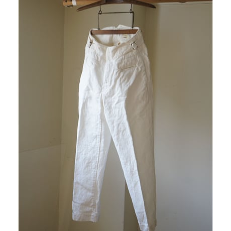 (ORDER)WORK trousers WHITE