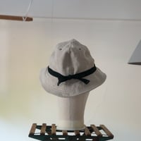 (STOCK)(Order) HUNTER HAT 綿麻 黒テ