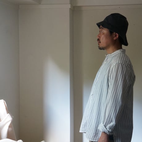 (STOCK)FILD HAT 炭✖顔料　タイプライター