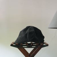 (STOCK)WORK CAP 炭✖顔料染　カツラギ
