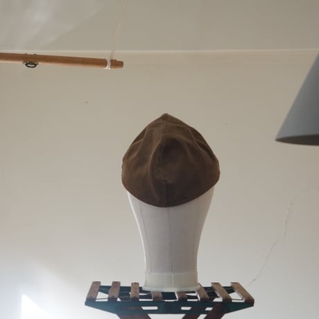 (ORDER)WORK CAP 2 CORD Mustard brown