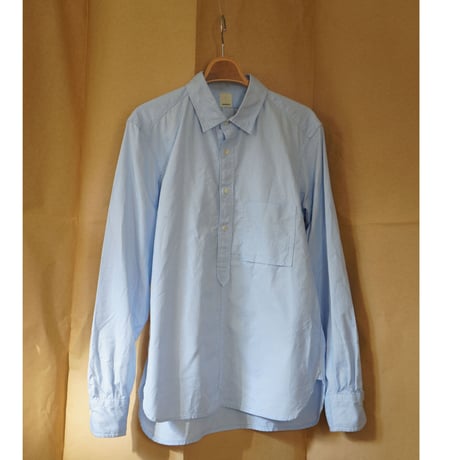 P/O SHIRT ブルー（受注生産）