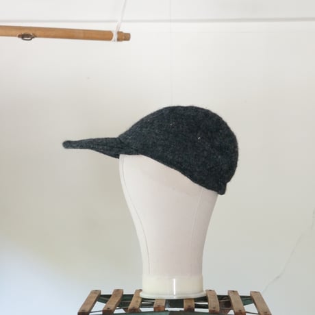 (STOCK) JET CAP WOOL GRAY