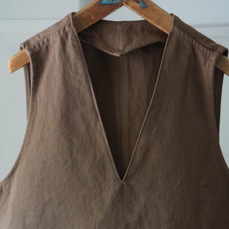 (OREDER)WORK VEST 本間織布キャンバス