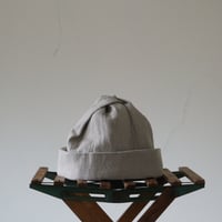 (ORDER)TWIST CAP NEW キナリ綿麻　キナリ