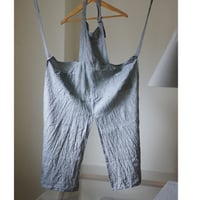 (ORDER)  APRON 綿麻千鳥格子