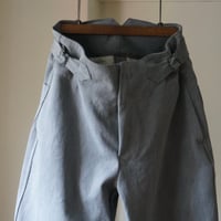 (ORDER) WORK TROUSERS  灰染　カツラギ