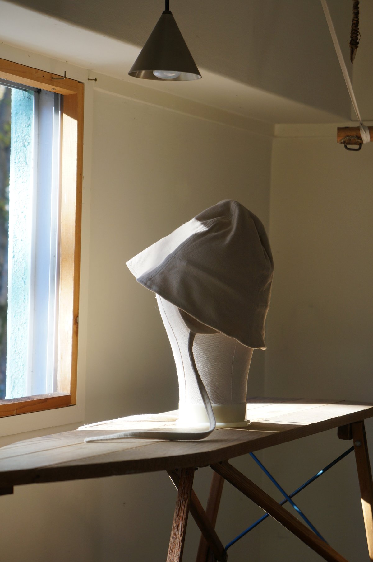 STOCK)EASY HAT ネル 耳付き 生成 | nowhere else TATAMIZE