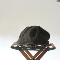 (STOCK)WORK CAP 1ST ドビー織メルトン