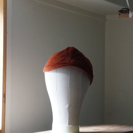 (ORDER)WORK CAP 1ST CORD DARK RED
