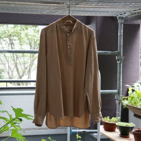 (STOCK) STAND COLLER SHIRT