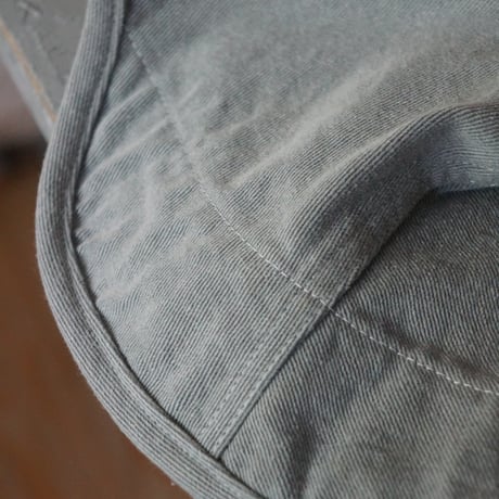 (STOCK)WORK CAP 炭染　カツラギ