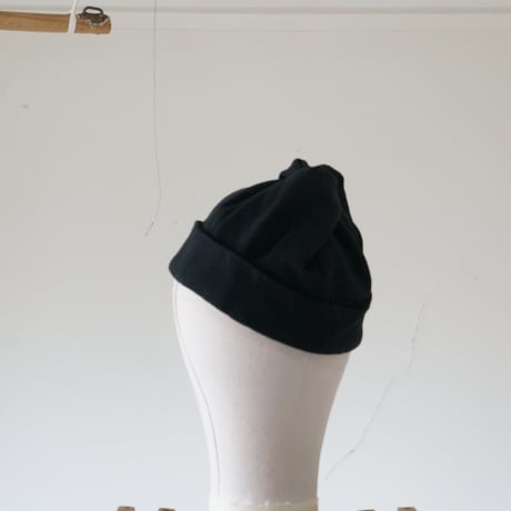 (ORDER)TWIST CAP NEW 綿麻 BLACK
