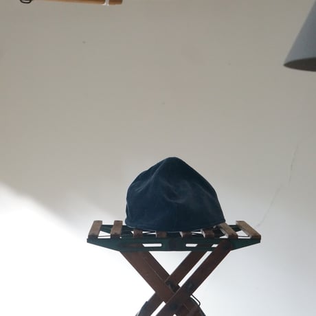 (ORDER)WORK CAP 2 CORD  GRAYISH NAVYBLUE