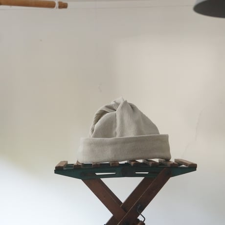 (ORDER)TWIST CAP NEW CORD ECRU
