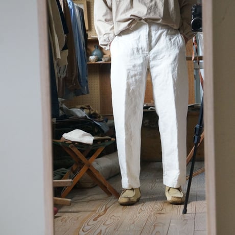 (ORDER)WORK trousers WHITE