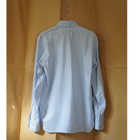 P/O SHIRT ブルー（受注生産）