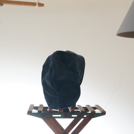 (ORDER)WORK CAP 2 CORD  GRAYISH NAVYBLUE